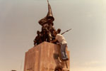 Monumento "Cabitos de la Guerra del Pacífico"- puesta en sito