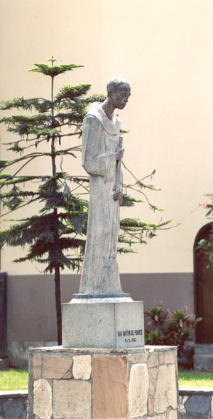 San Martín de Porres. Convento Sta. Rosa de Lima. Perú