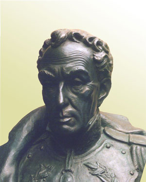 S. Bolívar. Busto